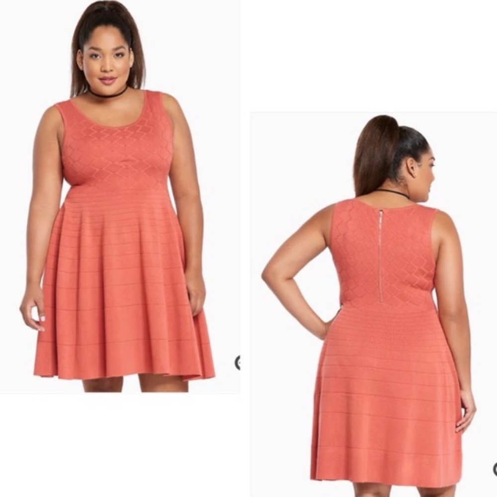 Torrid Mixed Stitch Sweater Dress
